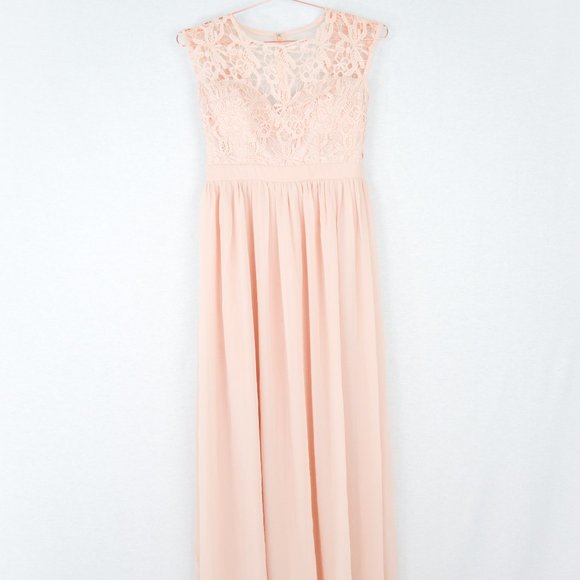 Maniju Blush Size M Formal Dress - Picture 2 of 10